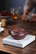 《金砂竹韻》宜興紫砂壺純手工底槽青，段泥泡茶壺