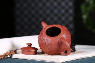 《魚(yú)化龍供春》宜興紫砂壺高級(jí)工藝美術(shù)師手工茶壺茶具大紅袍供春